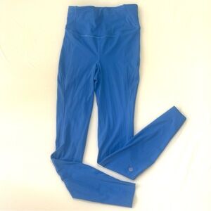 Lululemon Base Pace 25” size 0 High-Waisted Leggings, lighter blue